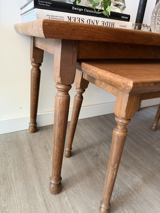 Image 1 of Set of 2 vintage side tables Mimi set