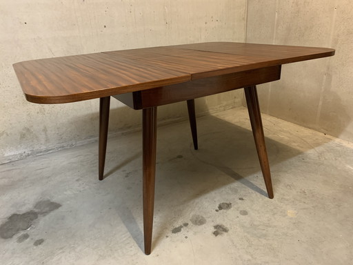 Louis van Teeffelen extendable dining table for Webe