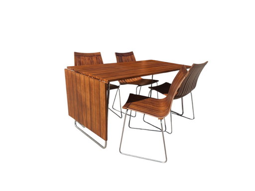 Dining set Tønnestav by Kjell Richardsen for Tynes Møbelfabrikk, Norway 1960s