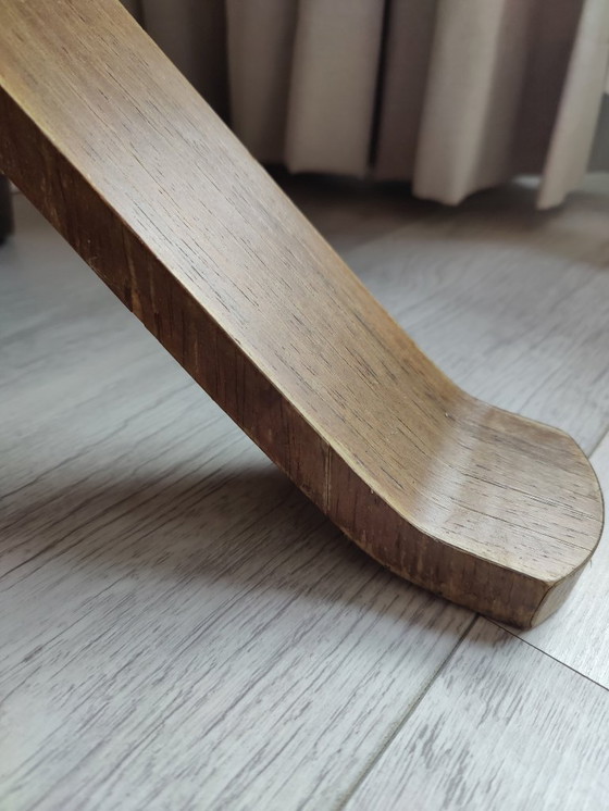 Image 1 of Table basse vintage de design danois (peut-être à restaurer)