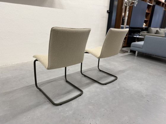 Image 1 of 2 Leolux Freyr Dining Chairs Alto fabric