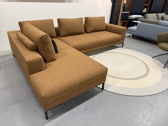 Image 1 of Design on Stock Aikon Lounge Corner Sofa Milton Rust 300x210