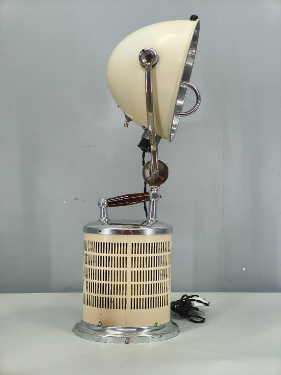 Image 1 of Original Hanau Bauhaus Adjustable Table Lamp, Czechoslovakia