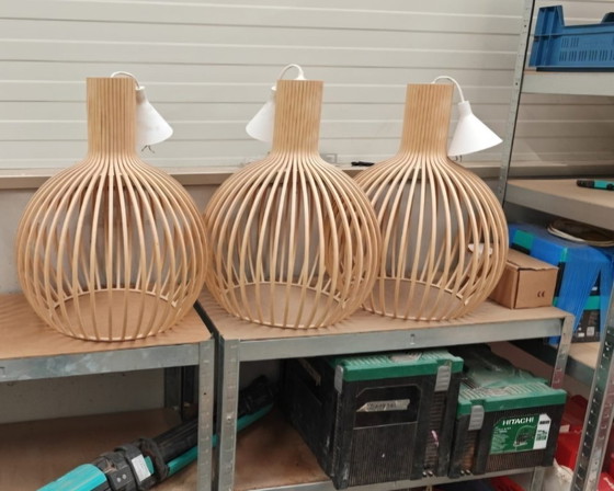 Image 1 of 3x Secto Design Octo 4240 Pendelleuchte