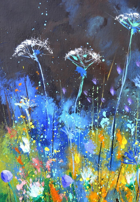 Wild flowers 2026 – P. Ledent, Paintings & Drawings, Canvas (photo 2 of 5)