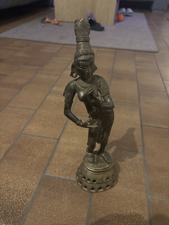 Image 1 of Beeld Van De Hindoeïstische God Messing