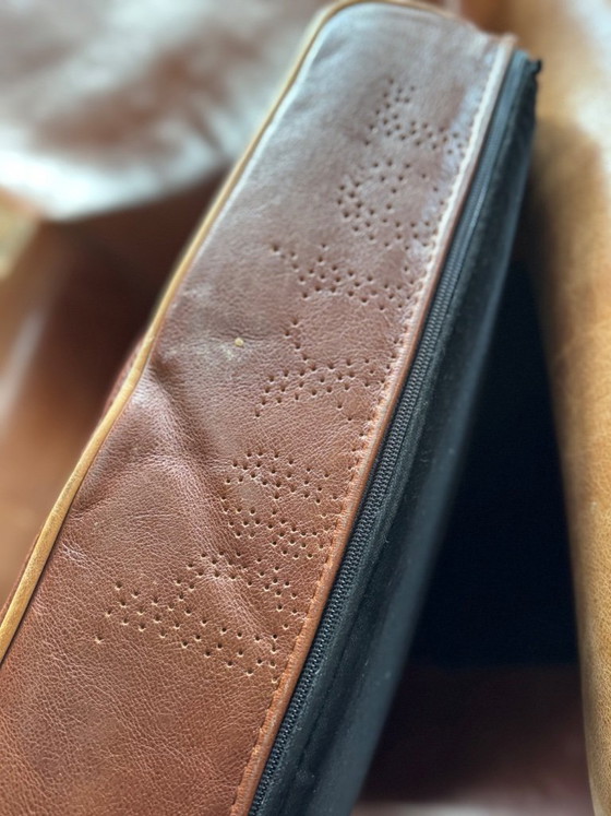 Image 1 of Poltrona in pelle Baxter originale – design italiano 🔥