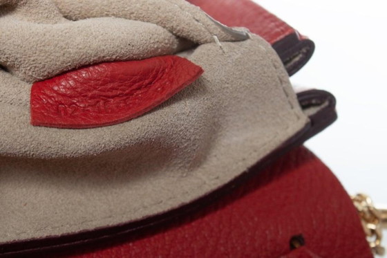 Image 1 of Chloe, bolso de piel roja