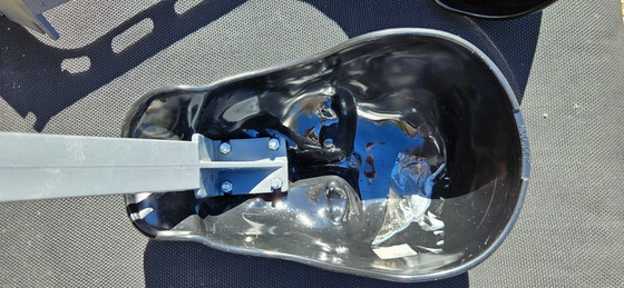 Image 1 of 2 motorcycle/scooter helmet holders unused