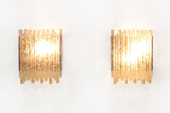 Image 1 of Raro set di due lampade da parete Poliarte Vesta di Albano Poli