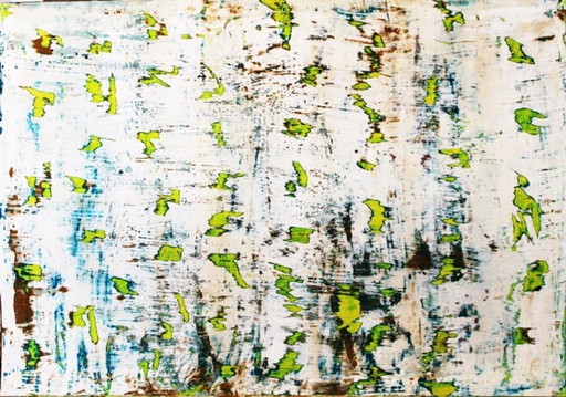 Gerald NIGL: Painting - signed by hand - (100 x 70 cm)