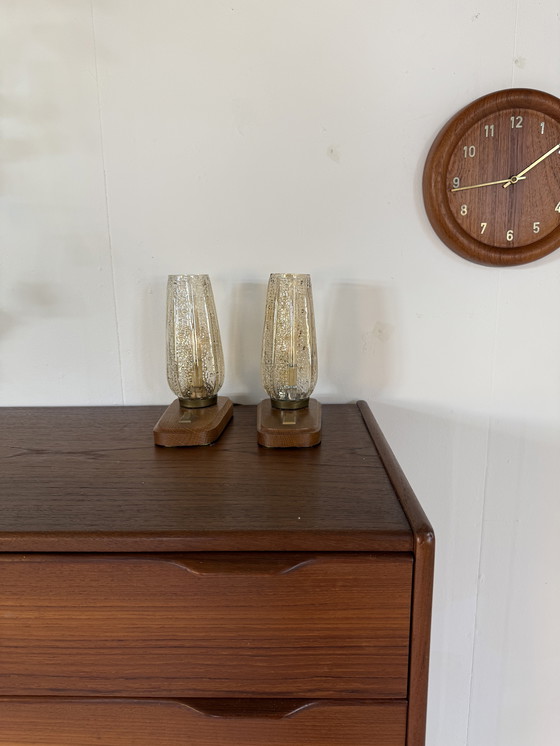 Image 1 of Set van 2 vintage bedlampjes Paul Neuhaus ‘60