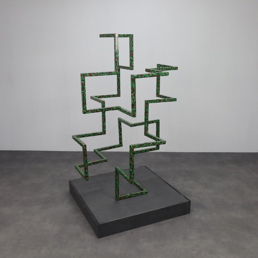 Woody van Amen "Taxat" Installation artistique monumentale, vers 1990
