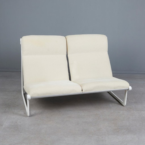 Knoll International Sessel & 2er Sofa von Hannah & Morrison Sling  / Vintage Lounge Sitzgarnitur / Mid Century Design 70er Ja