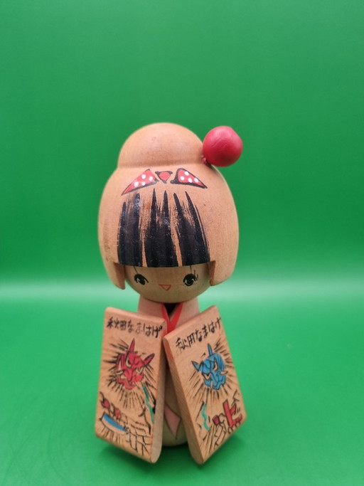 Leuke Namahage Kokeshi van Sogen