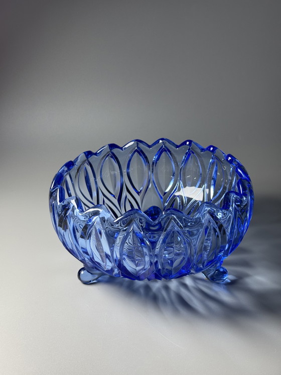 Image 1 of Lausitzer Glaswerke - ART DECO Bowl “Oreon”