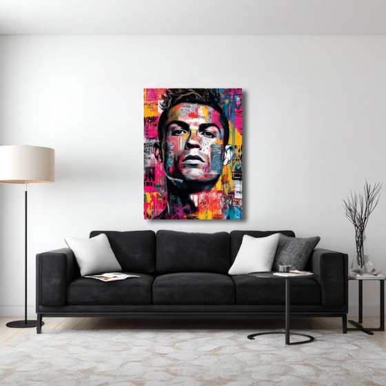 Image 1 of IPR GRAPH - Cristiano Ronaldo - Toile d'artiste
