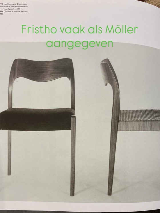 Image 1 of 4 Moller eetkamerstoelen