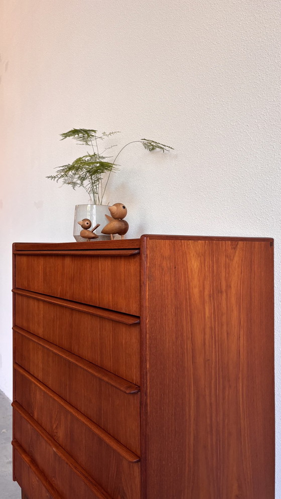 Image 1 of Vintage Danish Drawer Cabinet Teak