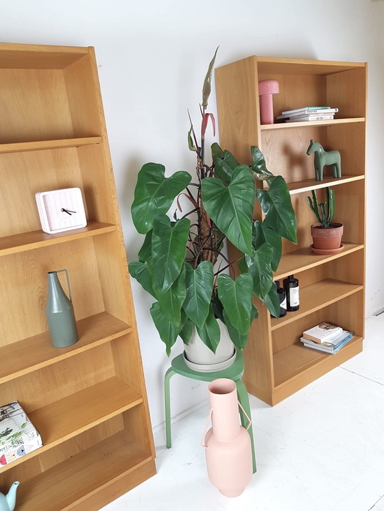 Image 1 of 2 Librerie d'epoca in rovere impiallacciato danese