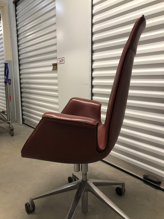 Image 1 of Sedia Tulip FK 6725, disegnata da Preben Fabricius e Jørgen Kastholm. 