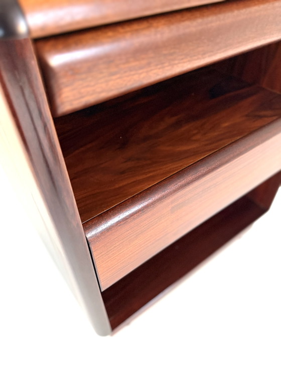 Image 1 of Set di 2 comodini vintage in palissandro, Skovby Møbelfabrik '70