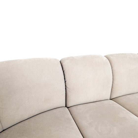 Image 1 of Canapé d'angle Walter Knoll Piccolino original, en daim, style vintage