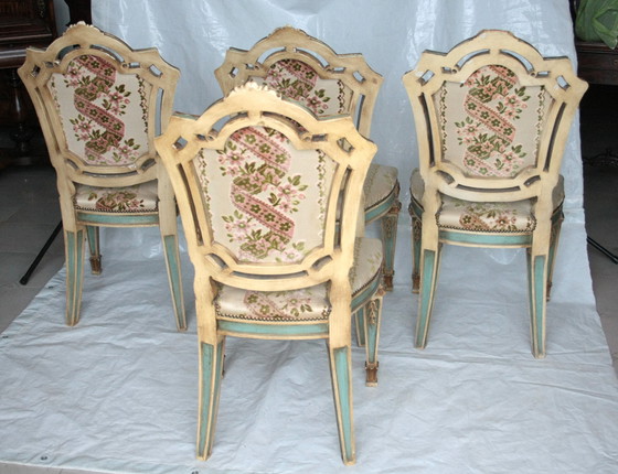 Image 1 of Ensemble de 4 chaises Napoléon III, seconde moitié du 19e siècle, France