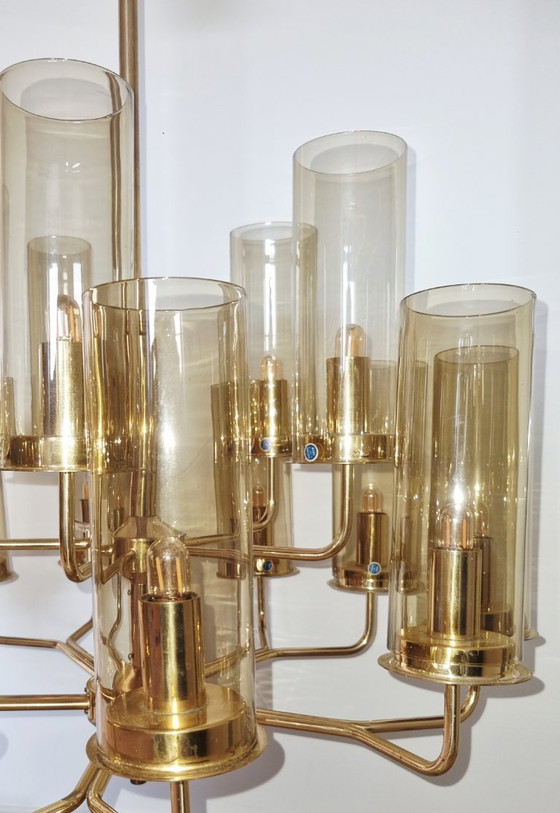 Image 1 of Chandelier Model T434 by Hans Agne Jakobsson, Sweden 1960s
