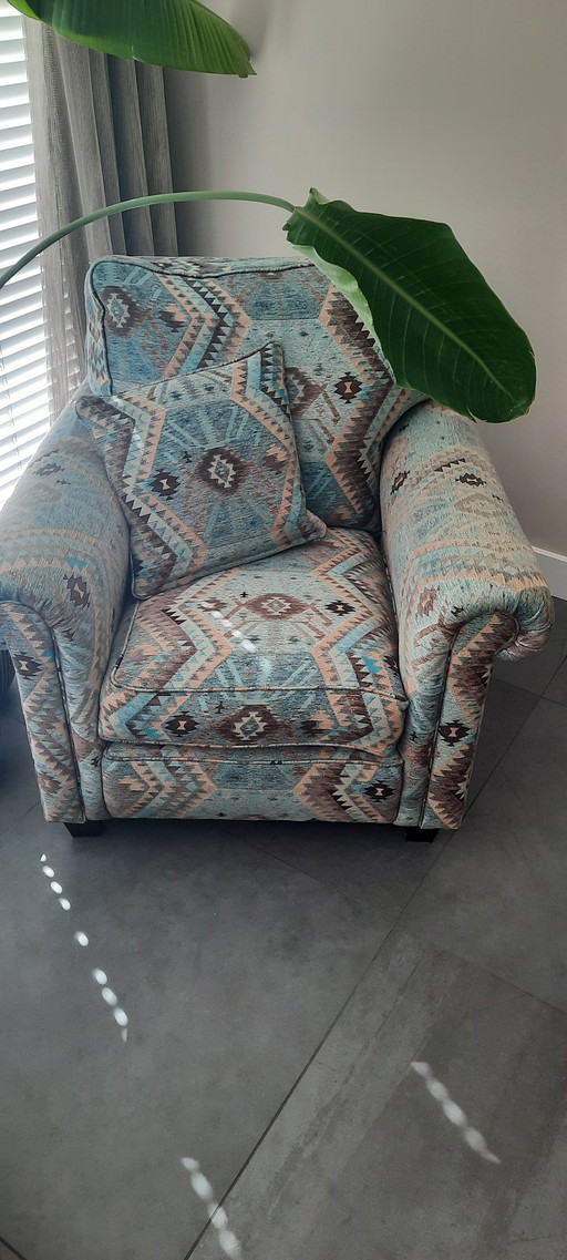 2x Hand made in England armchairs