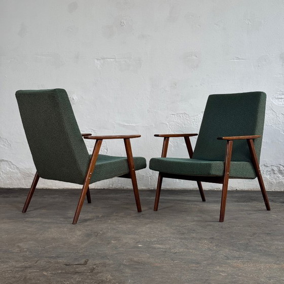Image 1 of Pair of Tatra Nabytok Armchairs, 1960s
