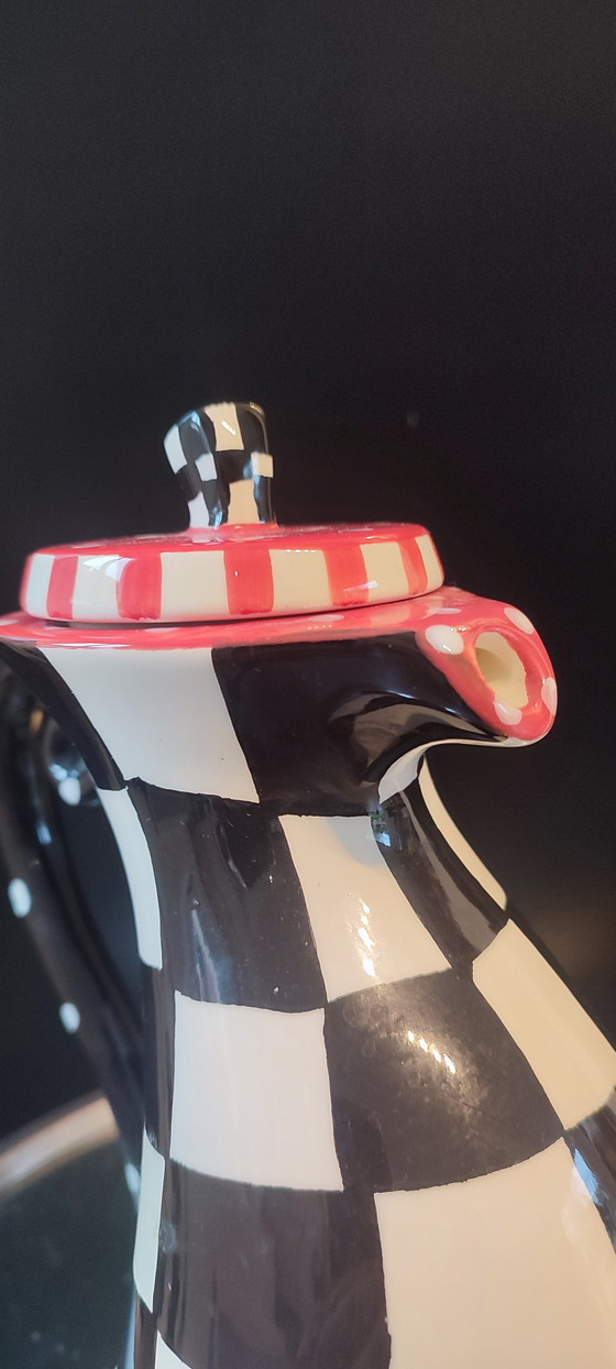 Image 1 of Jameson & Taylor teapot. Rare "cartoon" workshop piece