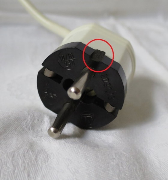 Image 1 of 2 lampade da comodino SAKÜ vetro cromo arancio