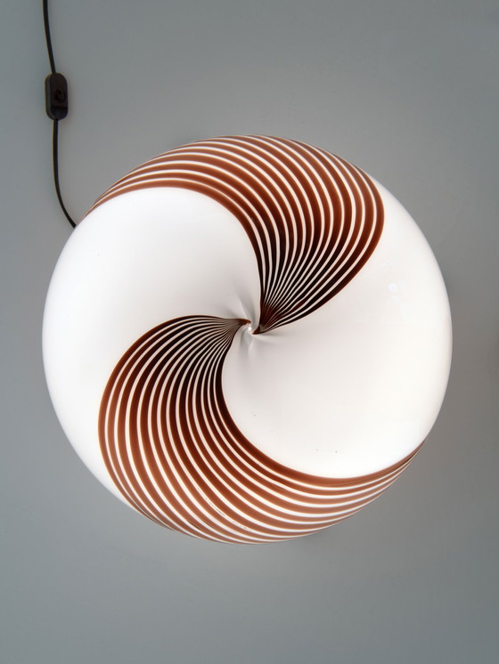 Image 1 of Swirl Table Lamp - Murano