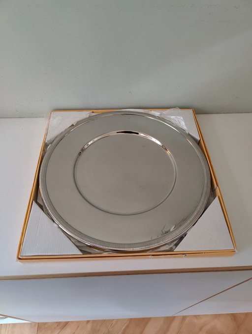 2 x Couzon 18/10 Inox Gepolijste Onderborden