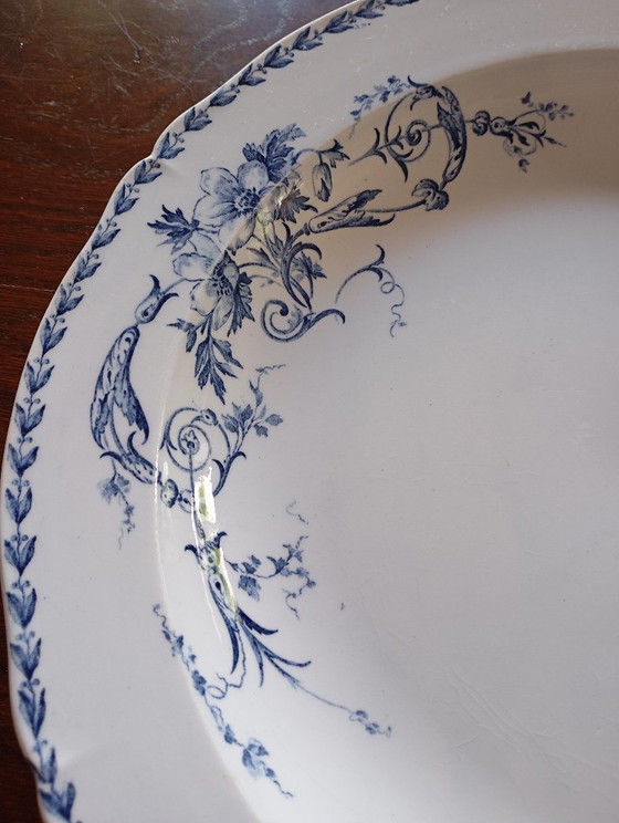 Image 1 of Plato de loza Gien "Regina"