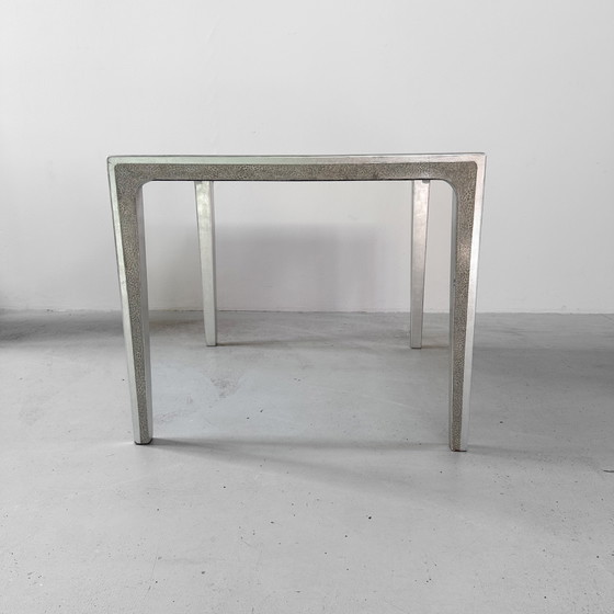 Midcentury Vietnamese Eggshell Lacquer Table – Dining tables, Silver, Wood (photo 6 of 15)