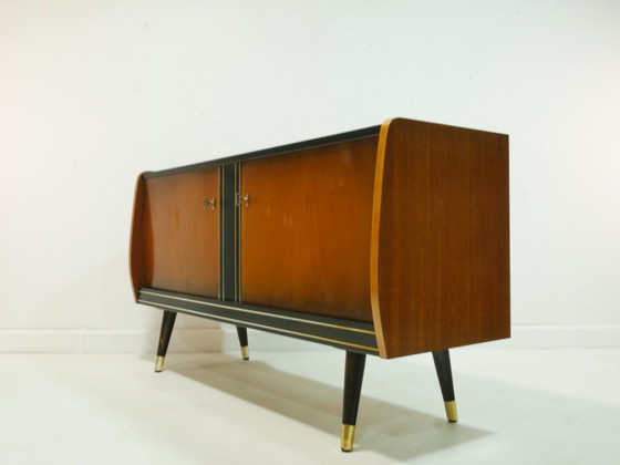 Image 1 of Vintage sideboard, 1960s, Germany – mahogany & birch veneer