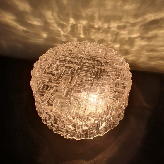 Image 1 of Beautiful round ceiling/wall lamp in Mid-Century style