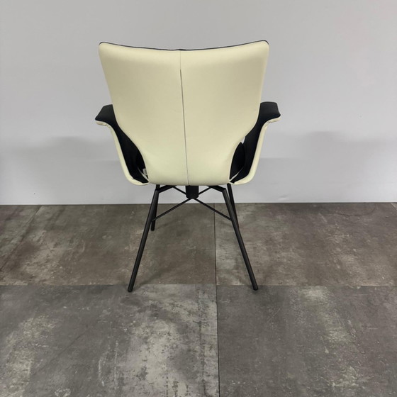 Joni Set of 4 – Bert Plantagie, Dining chairs, Leather, Plastic (photo 3 of 4)