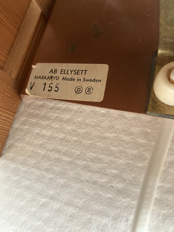 Image 1 of Hans-Agne Jakobsson wandlamp, model V155 (Edda) AB Ellysett!