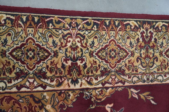 Image 1 of Tappeto/moquette pazzesca con bellissimi motivi principalmente nei colori rosso e giallo 296x203cm