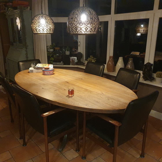 Image 1 of 6 sillas de mediados de siglo Fristho/ Cor Bontenbal