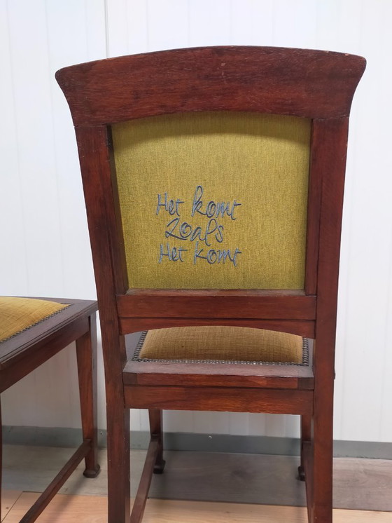 Image 1 of Sedia da pranzo 6 pezzi + tavolo