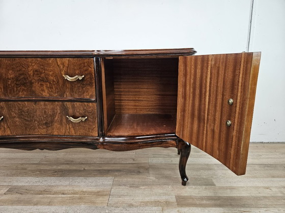 Toeletta in radica di noce Chippendale, 1940 – Console, Legno (photo 16 of 19)
