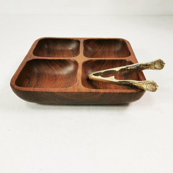 Casse-noix Art Déco en laiton, Allemagne, années 1940., Accessoires de table, Doré (photo 8 sur 8)