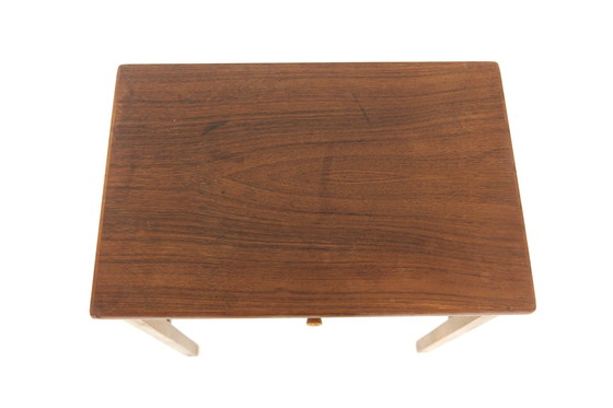 Image 1 of Table de Chevet Scandinave en Teck, Suède, 1960