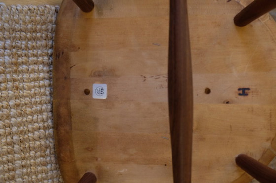 Image 1 of Ensemble de 4 chaises à fuseaux vintage Pastoe