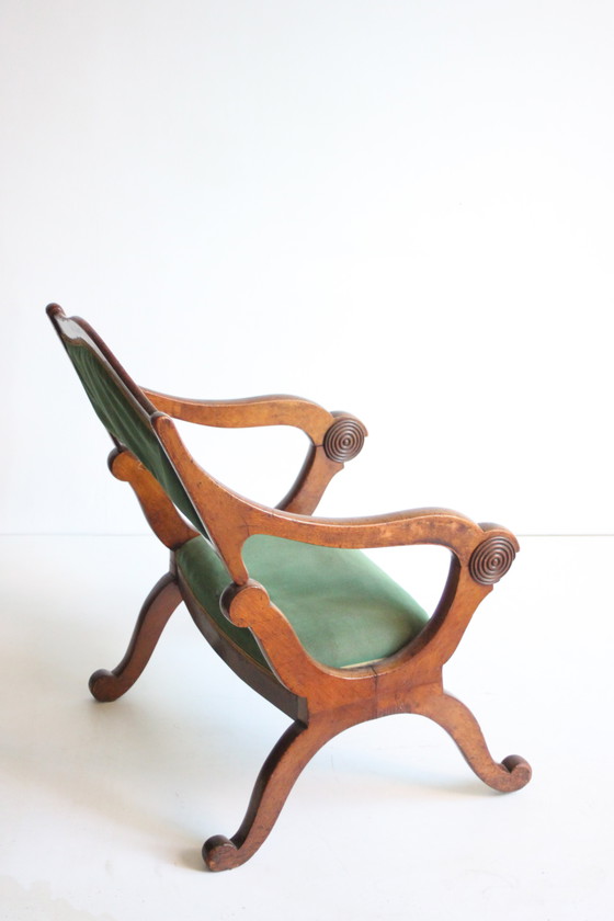 Image 1 of Viktorianischer metamorpher Gebetshocker und Stuhl Prie Dieu