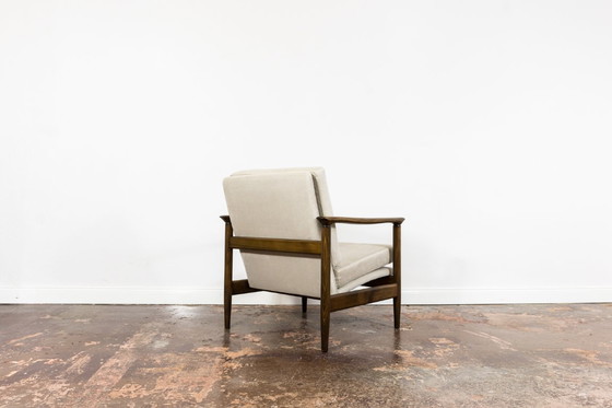 Image 1 of Mid Century moderne fauteuil GFM-142 van Edmund Homa, Polen, 1960